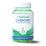 Nutrifactor Liverovit Capsules (1 Bottle = 60 Capsules)