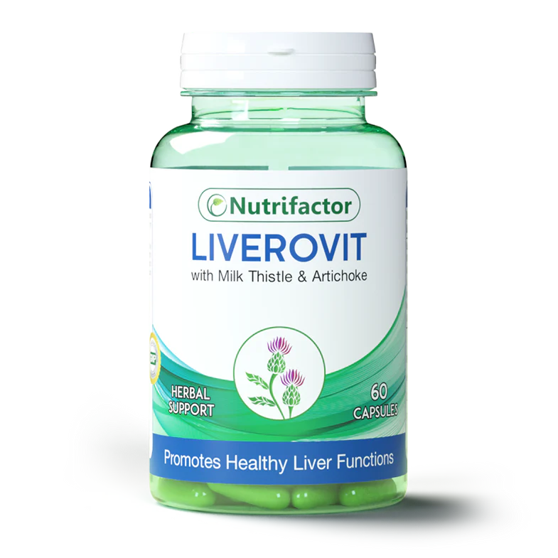 Nutrifactor Liverovit Capsules 60s