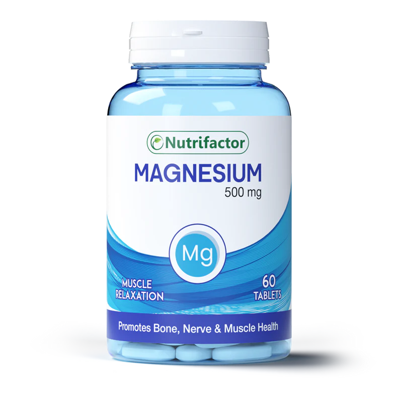 Nutrifactor Magnesium Tablets 500Mg 60s