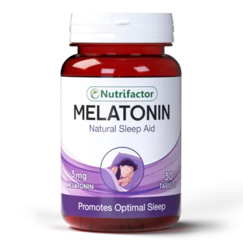 Nutrifactor Melatonin Tablets 3Mg  (1 Bottle = 30 Tablets)
