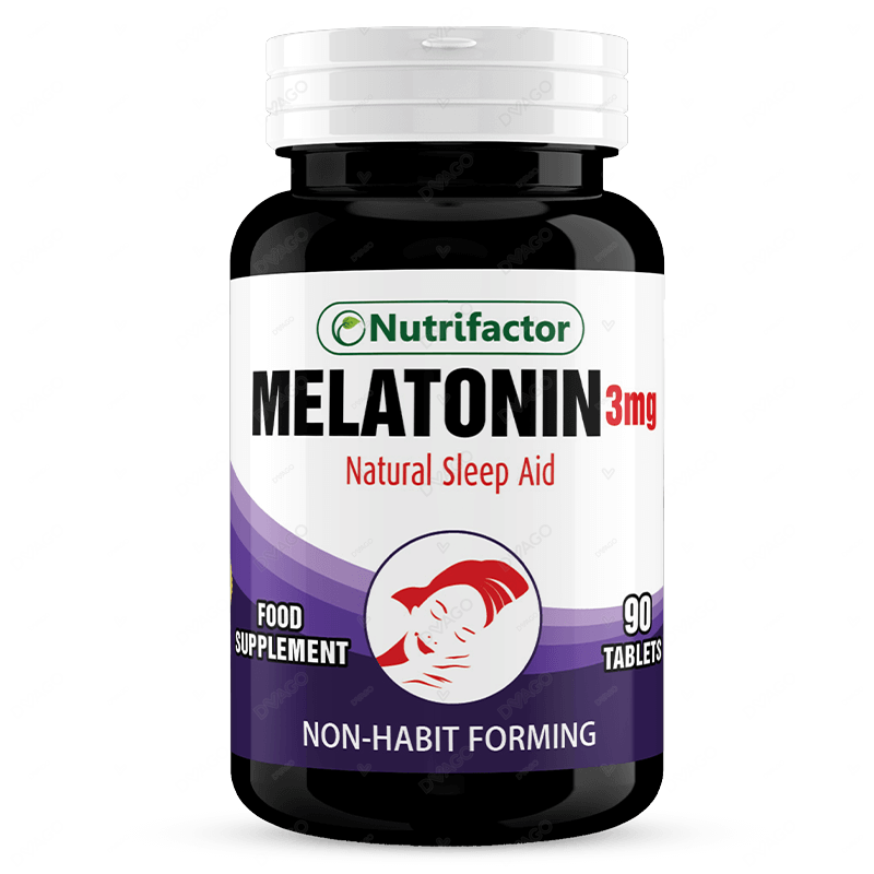 Nutrifactor Melatonin Tablets 3Mg 90s
