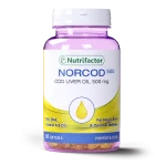 Nutrifactor Norcod Cod Liver Oil Softgels 500Mg