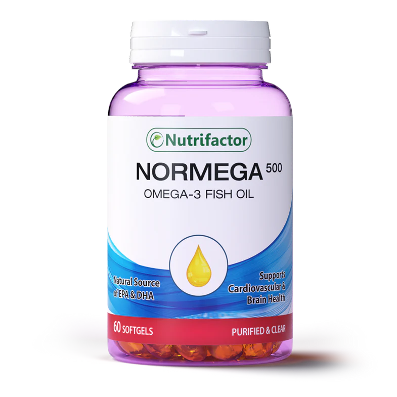 Nutrifactor Normega Fish Oil Softgel Capsules 500Mg
