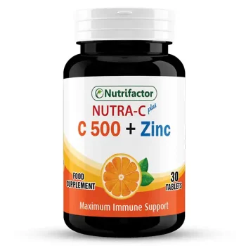 Nutrifactor Nutra-C Plus Tablets  (1 Bottle = 30 Tablets)