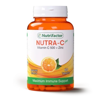 Nutrifactor Nutra-C Plus Tablets  (1 Bottle = 60 Tablets)