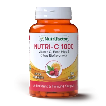 Nutrifactor Nutri-C 1000 Tablets (1 Bottle = 30 Tablets)