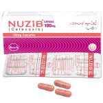 Nuzib Capsules 100Mg (1 Box = 1 Strip)(1 Strip = 10 Capsules)