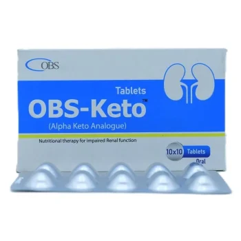 Obs-Keto Tablets (1 Box = 10 Strips) (1 Strip = 10 Tablets)