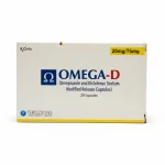 Omega-D Capsules 20Mg/75Mg (1 Box = 20 Tablets)