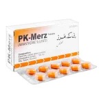 Pk-Merz Tablets 100Mg (1 Box = 2 Strips) (1 Strip = 10 Tablets)