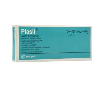 Plasil With Enzyme Tablets (1 Box = 3 Strips) (1 Strip = 10 Tablets)