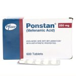 Ponstan Tablets 250Mg (1 Box = 20 Strips) (1 Strip = 10 Tablets)