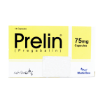 Prelin Capsules 75Mg (1 Strip = 7 Capsules)