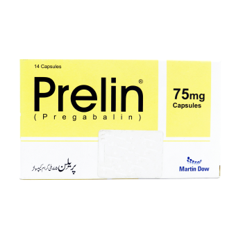 Prelin Capsules 75Mg (1 Strip = 7 Capsules)