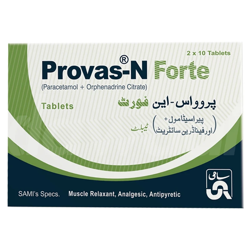 Provas-N Forte Tablets 650Mg-50Mg