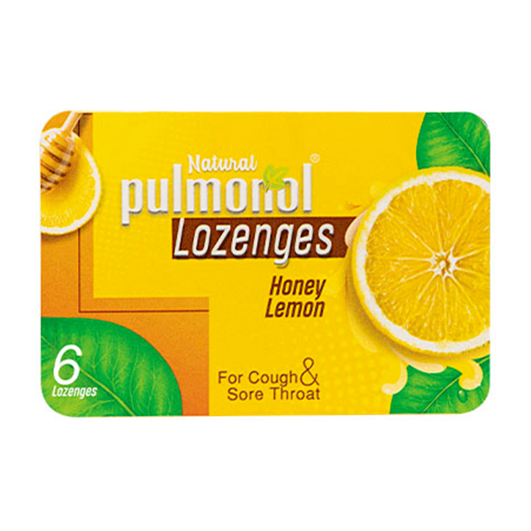 Pulmonol Flavour Honey & Lemon Lozenges