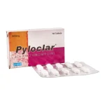 Pyloclar Tablets 500Mg (1 Box = 1 Strip)(1 Strip = 10 Tablets)