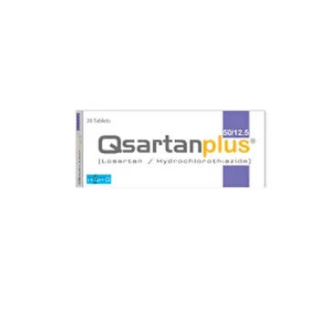 Qsartan Plus Tablets 50/12.5Mg (1 Strip = 10 Tablets)