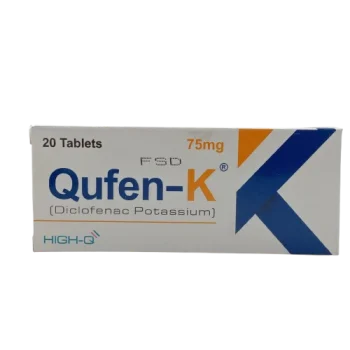 Qufen-K Tablets 75Mg (1 Box = 2 Strips) (1 Strip = 10 Tablets)