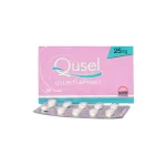 Qusel Tablets 25Mg (1 Strip = 10 Tablets)