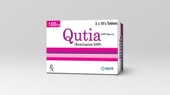 Qutia Tablets 100Mg (1 Box = 3 Strips) (1 Strip = 10 Tablets)