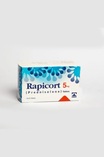 Rapicort Tablets 5Mg (1 Strip = 10 Tablets)