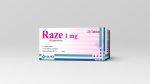 Raze Tablets 1Mg (1 Box = 2 Strips) (1 Strip = 10 Tablets)