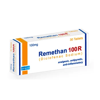 Remethan 100R Tablets 100Mg (1 Box = 3 Strips) (1 Strip = 10 Tablets)