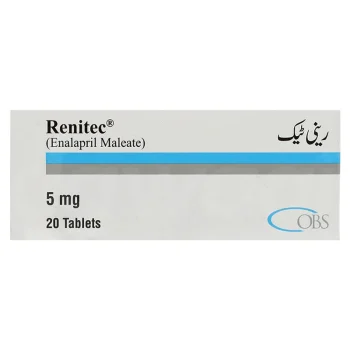 Renitec Tablets 5Mg (1 Strip = 10 Tablets)