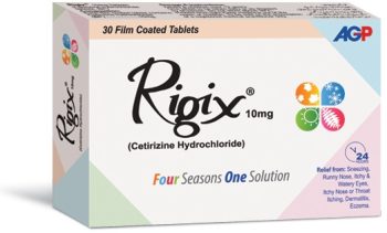 Rigix Tablets 10Mg (1 Box = 2 Strips) (1 Strip = 15 Tablets)