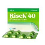 Risek Capsules 40Mg (1 Box = 3 Strips) (1 Strip = 7 Capsules)