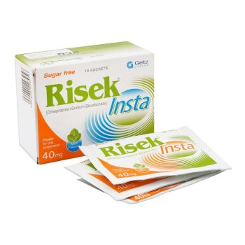 Risek Insta Sugar Free Sachets 40Mg (1 Box = 10 Sachets)
