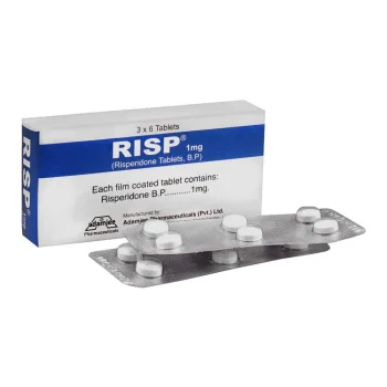 Risp Tablets 1Mg (1 Box = 3 Strips) (1 Strip = 6 Tablets)