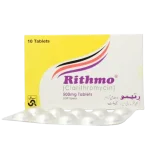 Rithmo Tablets 500Mg (1 Box = 1 Strip)(1 Strip = 10 Tablets)