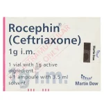 Rocephin Im Injection 1G (1 Box = 1 Injection)