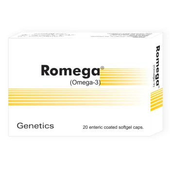 Romega Capsules 1000Mg  (1 Strip = 10 Capsules)