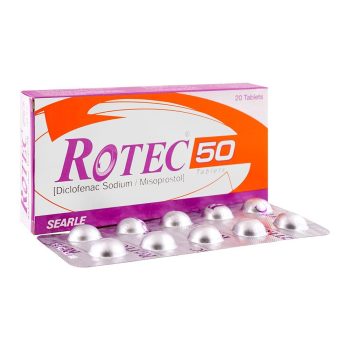 Rotec Tablets 50Mg (1 Strip = 10 Tablets)