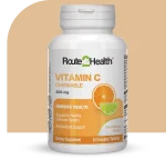 Route 2 Health Vitamin-C 500 Chewable Tablets (1 Bottle = 30 Tablets)