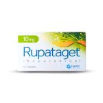 Rupataget Tablets 10Mg (1 Box = 2 Strips) (1 Strip = 7 Tablets)
