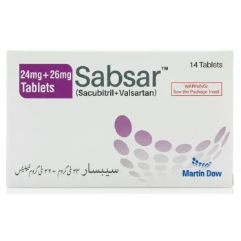 Sabsar Tablets 24Mg+26Mg (1 Box = 2 Strips) (1 Strip = 7 Tablets)