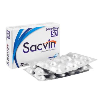 Sacvin Tablets 24Mg/26Mg (1 Box = 3 Strips) (1 Strip = 10 Tablets)