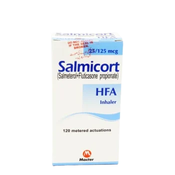 Salmicort Hfa Inhaler 25/125Mcg