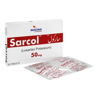 Sarcol Tablets 50Mg (1 Box = 2 Strips) (1 Strip = 10 Tablets)