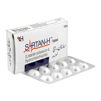 Sartan-H Tablets 50Mg/12.5Mg (1 Box = 1 Strip)(1 Strip = 10 Tablets)