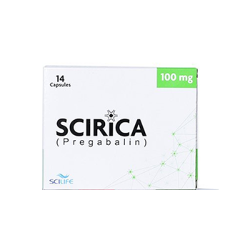 Scirica Capsules 100Mg (1 Box = 2 Strips) (1 Strip = 7 Tablets)