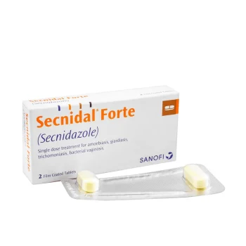 Secnidal Forte Tablets 1G (1 Box = 1 Strip)(1 Strip = 2 Tablets)