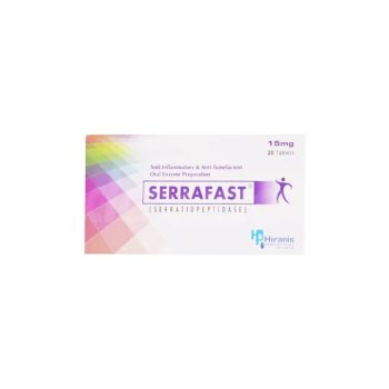 Serrafast Tablets 15Mg (1 Strip = 10 Tablets)