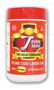 Seven Silver Seas Capsules (1 Bottle = 60 Capsules)