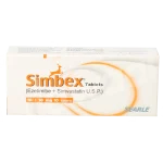 Simbex Tablets 10Mg/10Mg (1 Box = 1 Strip)(1 Strip = 10 Tablets)