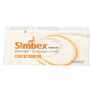 Simbex Tablets 10Mg/10Mg (1 Box = 1 Strip)(1 Strip = 10 Tablets)